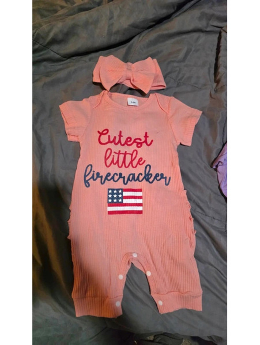Baby Firecracker Romper